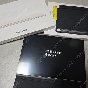갤럭시탭 S9 128GB +정품북커버 25.7.21 첫사용