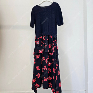 (택없는 새상품) Sisley 시슬리 반팔 원피스 (최종가격)