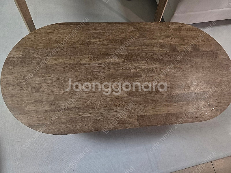 고무나무 템바보드 테이블--3