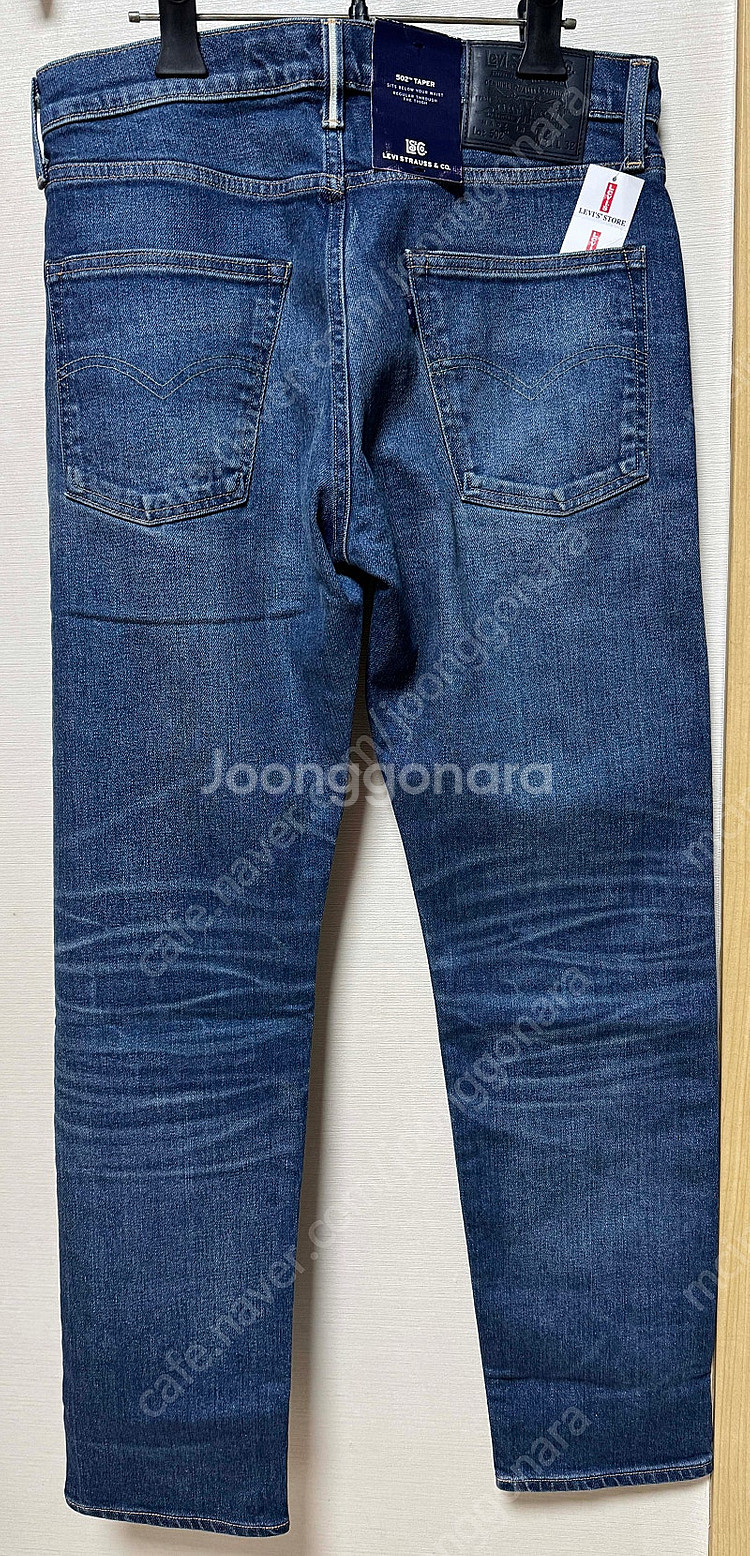 리바이스 502 태퍼 청바지 일본 리바이스 taper jeans 31x32 사이즈 made in Japan--3