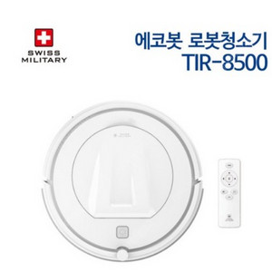 [스위스밀리터리] 에코봇 로봇청소기 TIR-8500 (리모컨 포함)