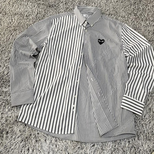 꼼데가르송 플레이 셔츠 105 / XL