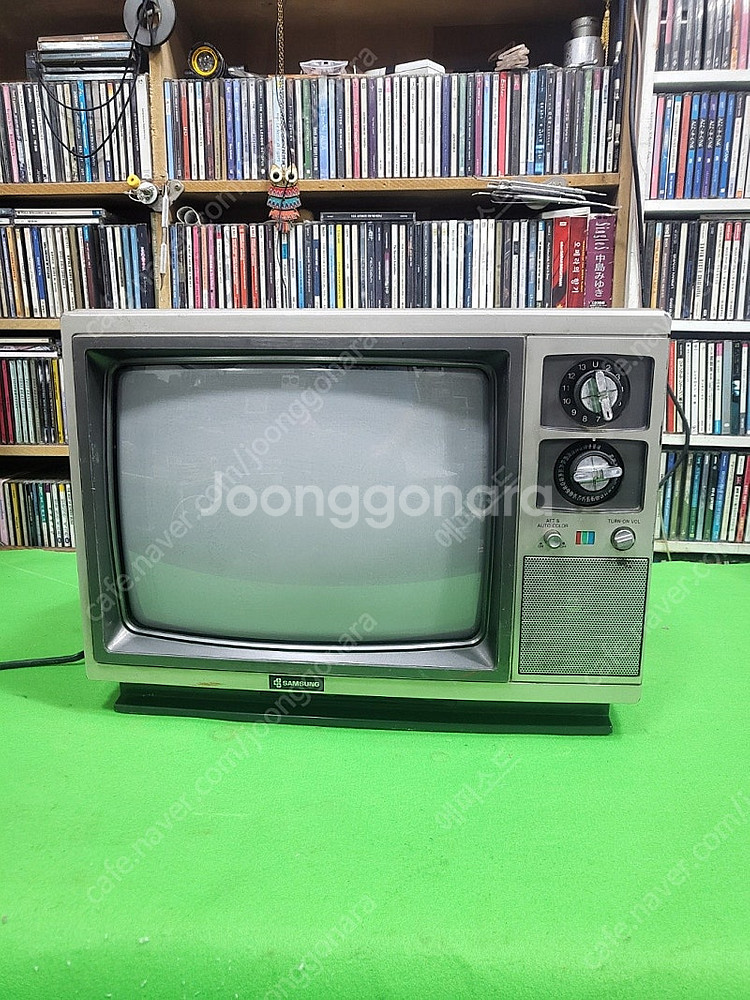 삼성 20인치 브라운관 TV. 빈티지 로터리 방식 14...--3