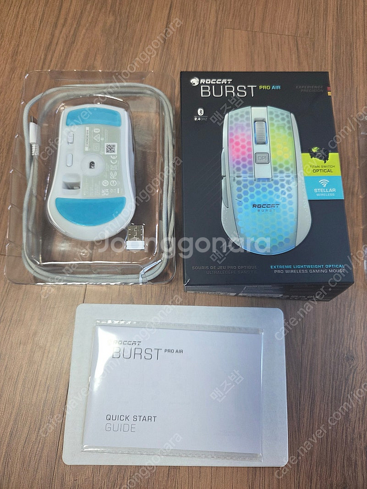로켓 버스트 프로에어 게이밍 마우스 Roccat Bur...--3
