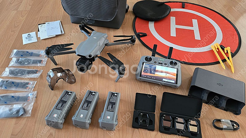 DJI 매빅에어3S 콤보 풀셋 ( 케어포함 ) 팝니다.--7