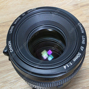 캐논 EF 50mm F1.4 USM 렌즈 + 캐논 정품 EF EOS M 어댑터