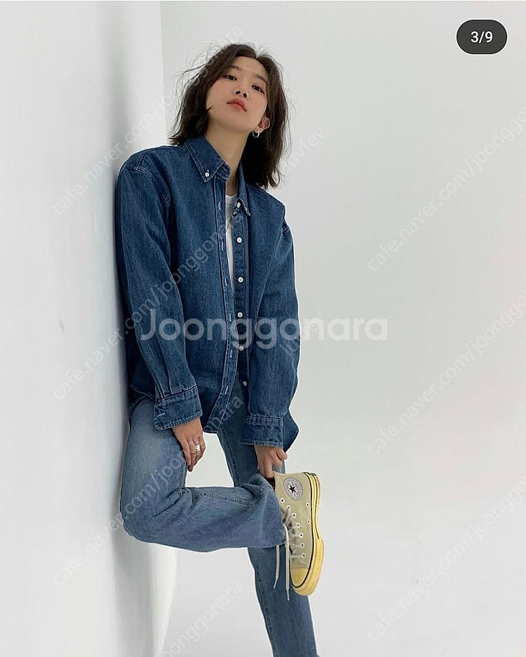 hmode 에이치모드 제작 데님셔츠--1