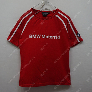 택포 BMW 레이싱 스포츠 라운드 반팔 티 여성 S 55 레드 사랑봉봉