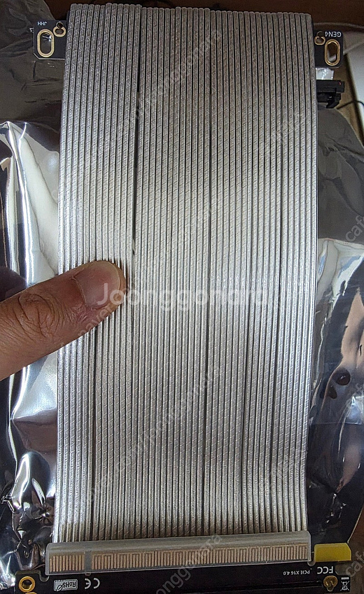 Metalfish PCIE 4.0 듀얼 리버스 라이저 ...--0
