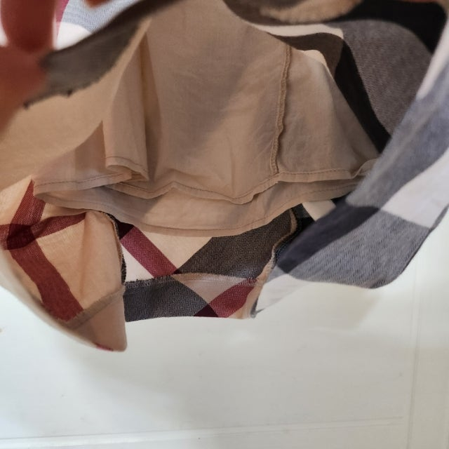 120호 (6y) 버버리 키즈 민소매 셔링 원피스 / 키즈 여아 몽클레어 구찌 펜디 디올 셀린느 이미지