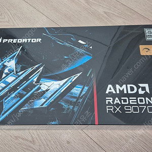 라데온 9070xt 16GB 프레데터 판매(미개봉)