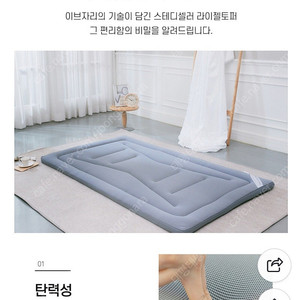 이브자리 라이젤토퍼매트K