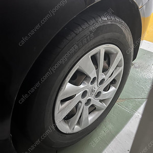 아반떼 195/65R15 중고 휠타이어 2짝 24년도 타이어