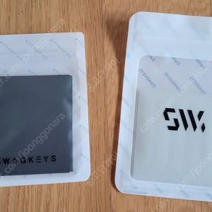 (미사용) 기계식키보드 SW 스웨그키 스위치 폼 필름 v2 120pcs