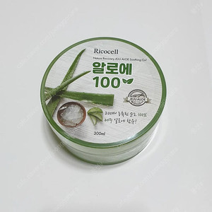 (2개)ricocell 리코셀 알로에 100 수딩젤 300ml