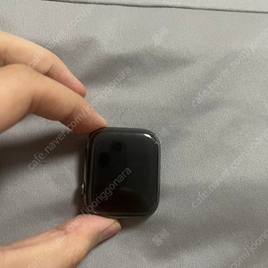 애플워치7 스테인리스 45mm 그라파이트 파손