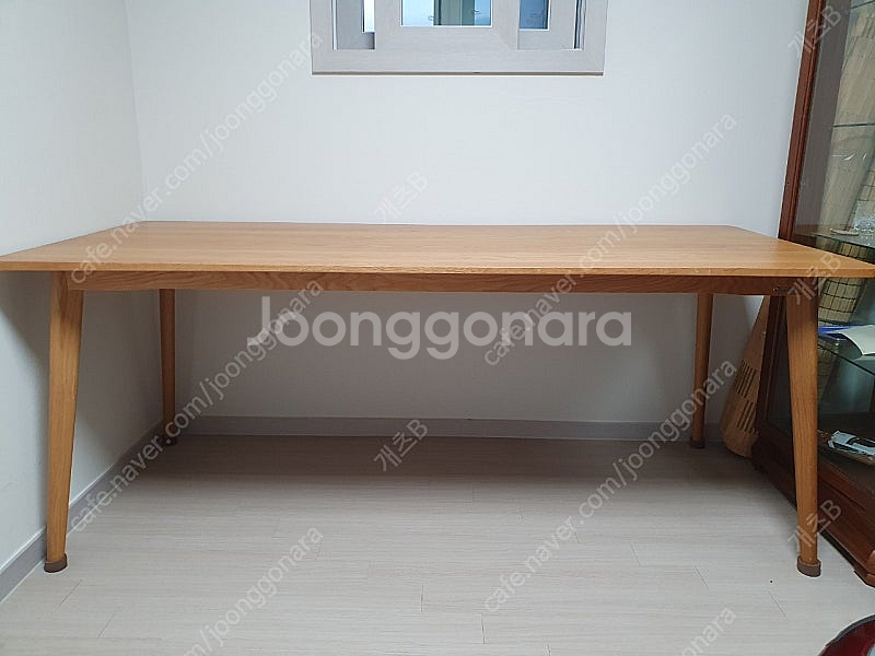 카레클린트 6인용 원목 식탁+의자+벤치 세트--3