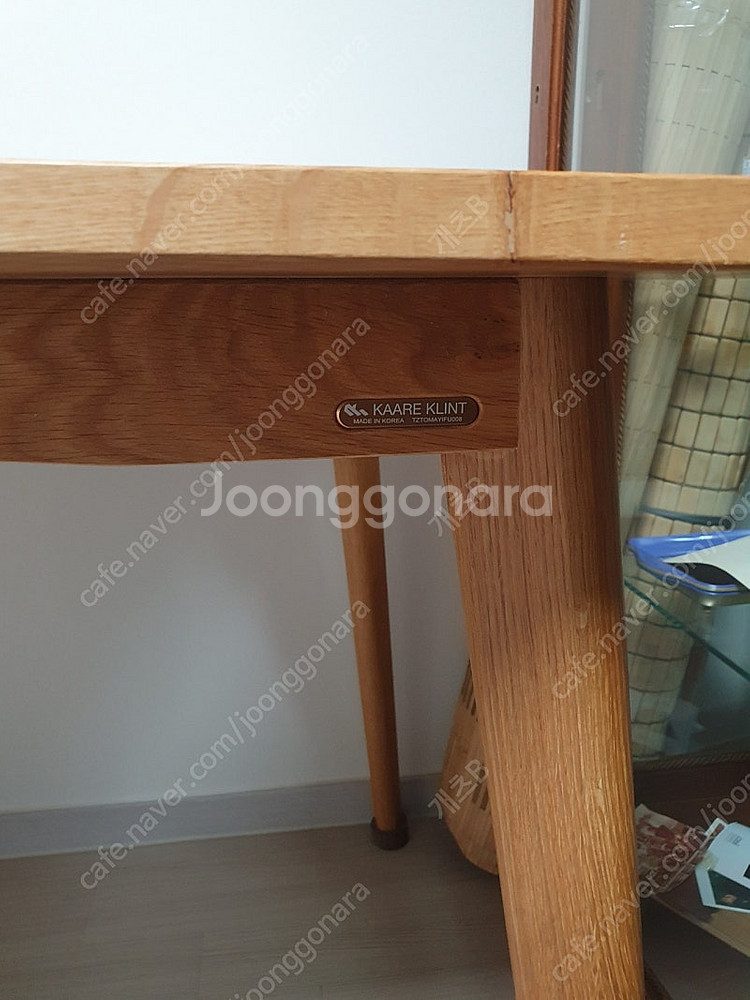 카레클린트 6인용 원목 식탁+의자+벤치 세트--4