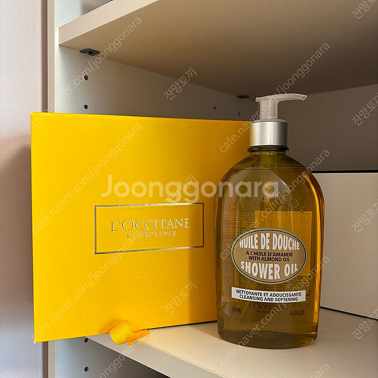 록시땅 아몬드 샤워오일 바디워시 500ml 대용량--0