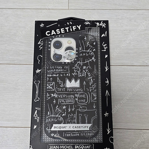 아이폰16프로 케이스티파이 바스키아