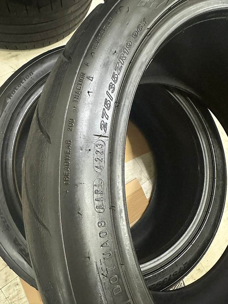 설포지 SUR4G 설포쥐 넥센 타이어 275 35 19 2짝 팝니다.--6