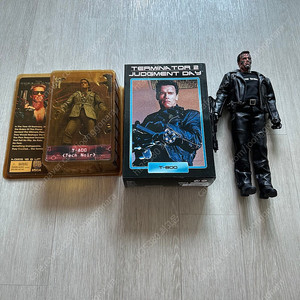 NECA 터미네이터 T800 1/6 단품+게더링(개봉양품+미개봉 3종셋트 일괄판매.