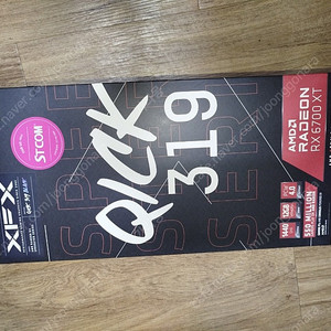 라데온 XFX RX 6700 XT 퀵 319 그래픽카드 팝니다.