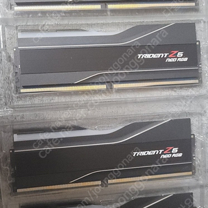 지스킬 DDR5-6000 CL32 TRIDENT Z5 NEO RGB 128기가