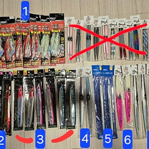 대구/부시리/방어 메탈지그,훅 판매합니다.