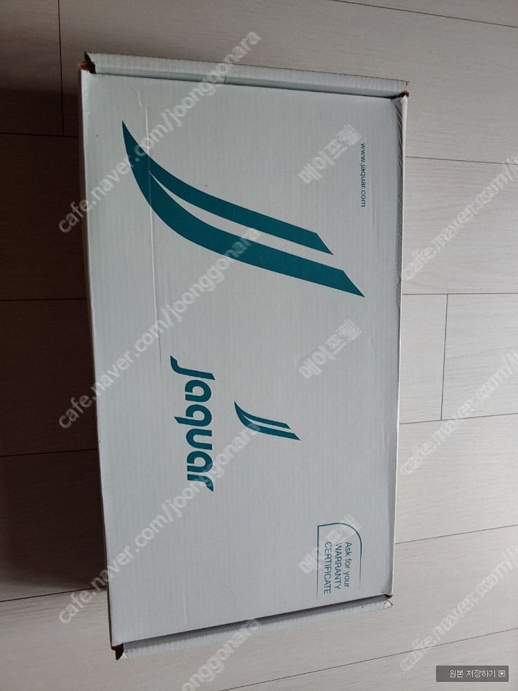 자쿠아 블랙 크롬 세면대 수전 새제품--4