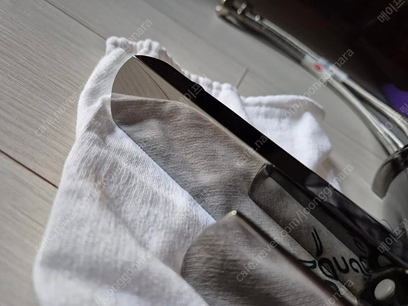 자쿠아 블랙 크롬 세면대 수전 새제품--8