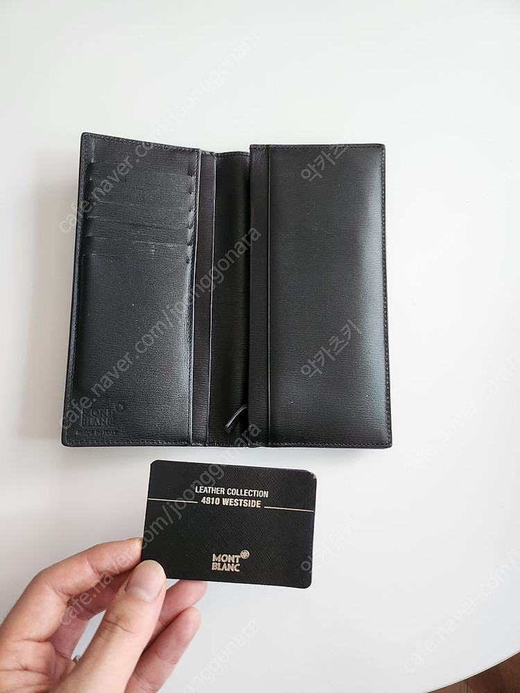 몽블랑 장지갑 판매합니다. 이미지