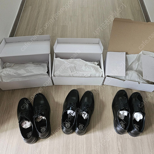 남자(남성) 구두(단화) 250 새상품 3켤레