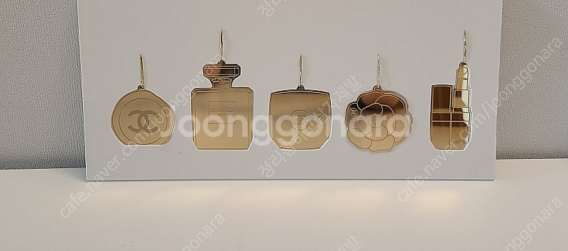 정품) 새상품 샤넬 오너먼트 책갈피 북클립 (코스메틱)--0