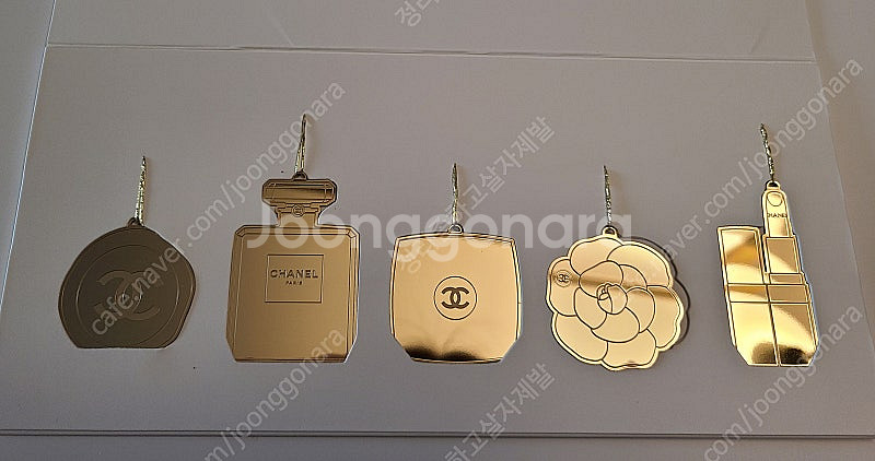 정품) 새상품 샤넬 오너먼트 책갈피 북클립 (코스메틱)--1