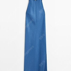 마시모두띠 홀터넥 린넨 원피스 블루 XS 사이즈