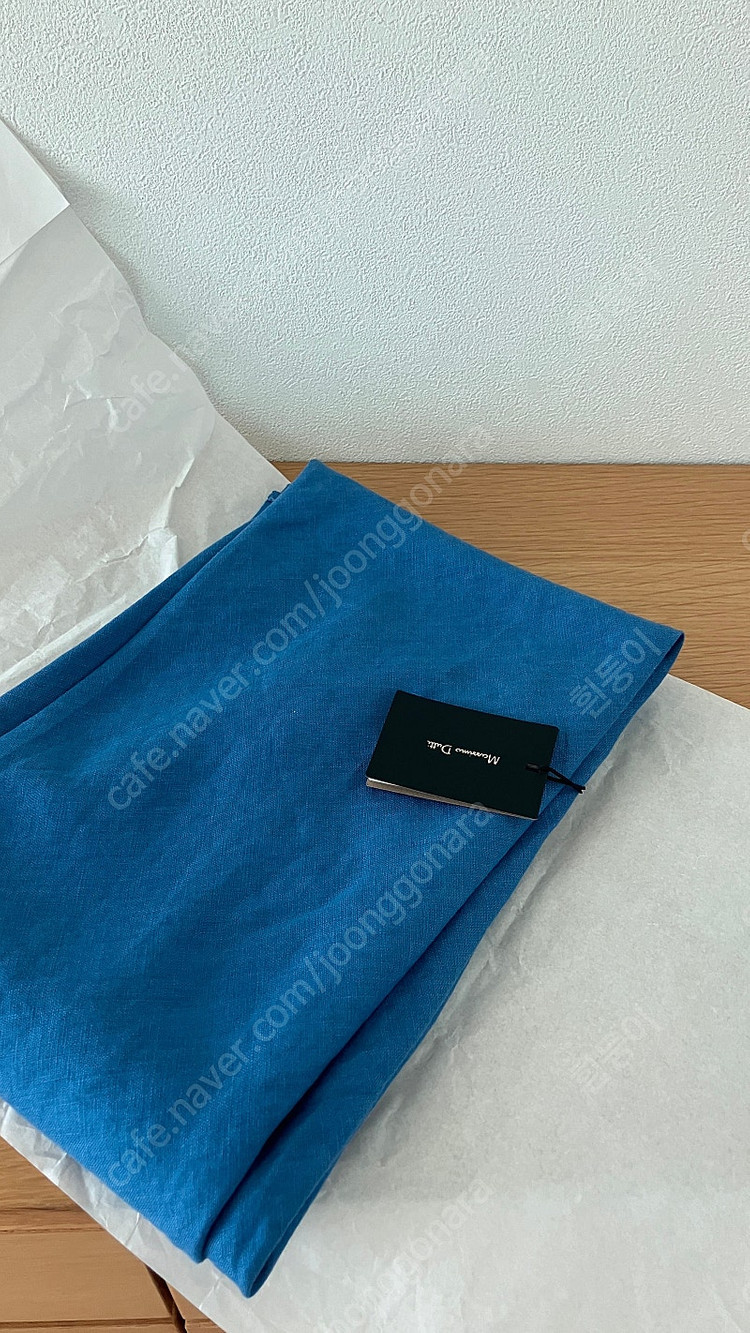 마시모두띠 홀터넥 린넨 원피스 블루 XS 사이즈--3