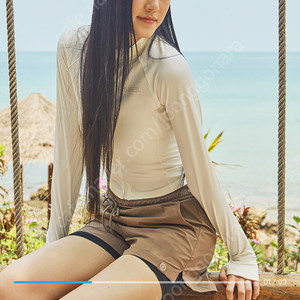 (새상품) 배럴 에센셜 집업 래쉬가드 s