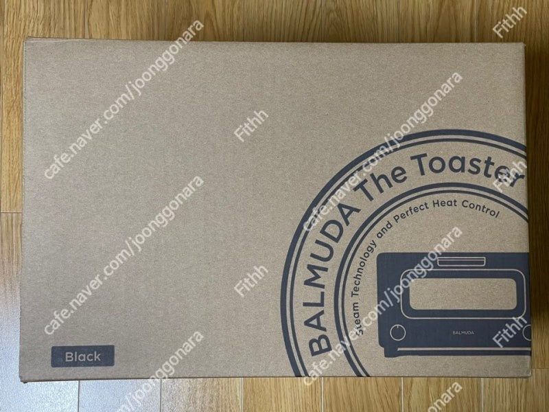 [미개봉] 발뮤다 더 토스터 K05B-BK 블랙 이미지