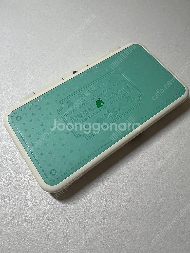 닌텐도 2ds xl 튀동숲 충전기 포함 풀세트+칩 3개--1