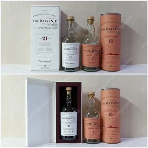 하쿠슈 비터스윗 에디션, 히비키 마스터 셀렉 ~ 양주병~ 발베니21년 포트우드, 발베니15년 마데이라 캐스크 ~ 킹조지5세 ~