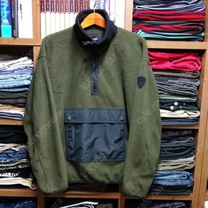 Nobis 노비스 히스 폴라플리스 아노락 자켓 카키 M (100)