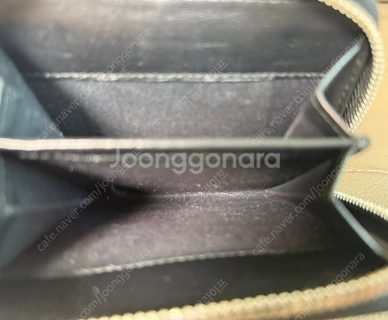 발렌시아가 글리터 코인 반지갑 실버--8