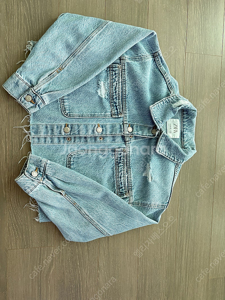 자라 주니어 크롭 청자켓 11-12세 2가지 디자인 각각 판매--1