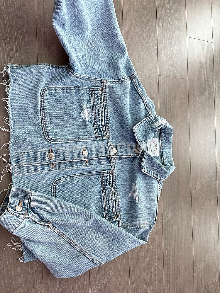 자라 주니어 크롭 청자켓 11-12세 2가지 디자인 각각 판매--2