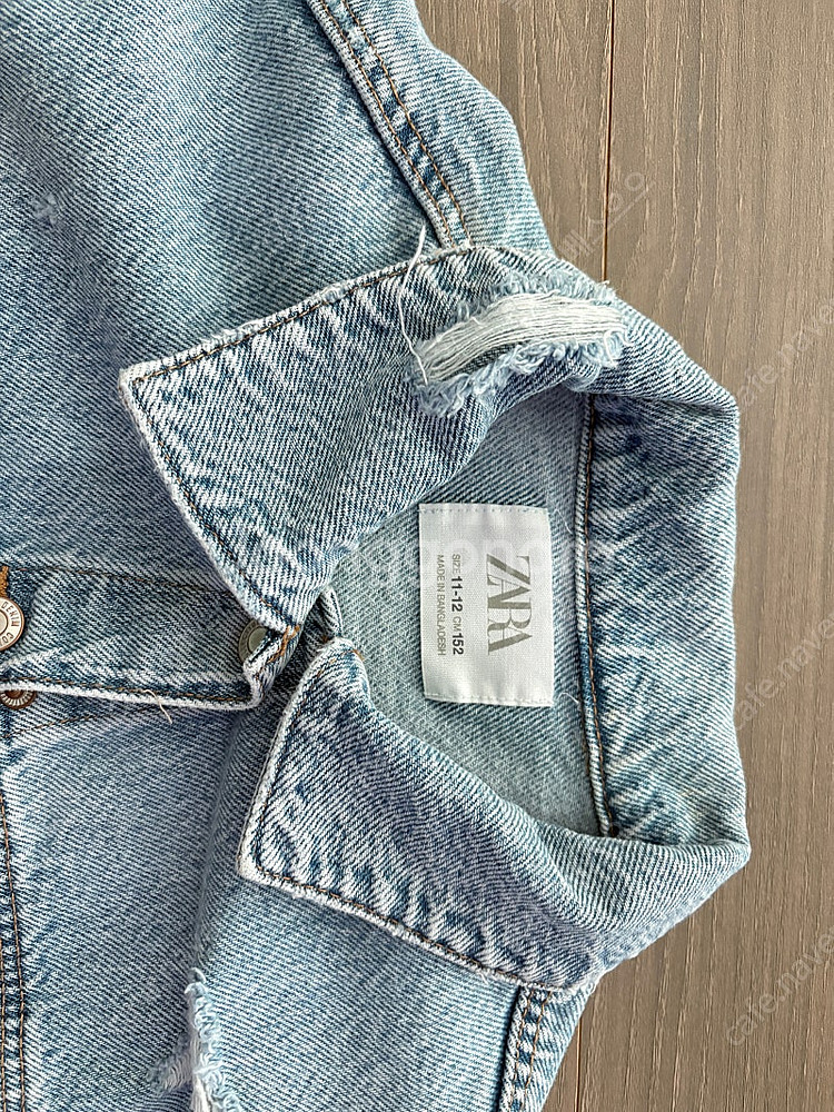 자라 주니어 크롭 청자켓 11-12세 2가지 디자인 각각 판매--4