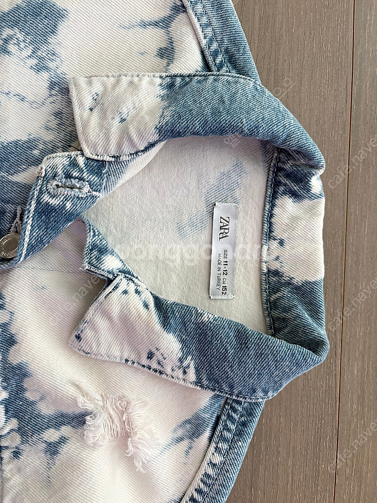 자라 주니어 크롭 청자켓 11-12세 2가지 디자인 각각 판매--9