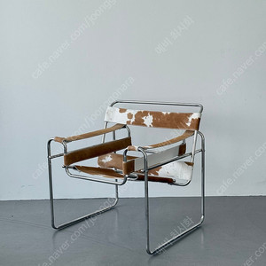 바실리체어 Wassily Chair Style – Cowhide / Chrome Frame