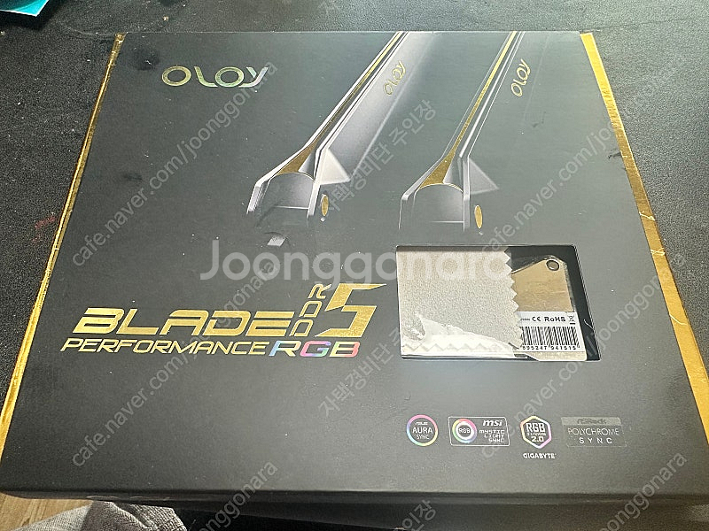 OLOy Blade DDR5 16GB x 2 램 팝니다--2