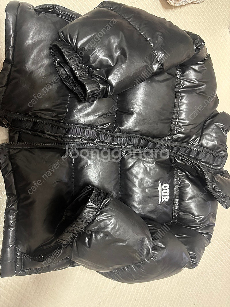 아워 m사이즈 패딩--0